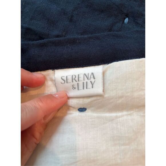 Serena and Lily Navy Sutter Quilt - Picture 3 of 4